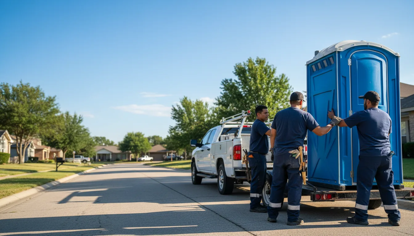 Portable Toilet Rental in Sparta, IL near me